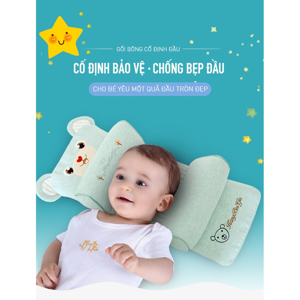 trẻ sơ sinh có nên nằm gối 