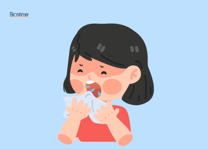 Dấu hiệu nhận biết và cách chăm sóc khi bé bị sởi tại nhà 6 bé bị sởi