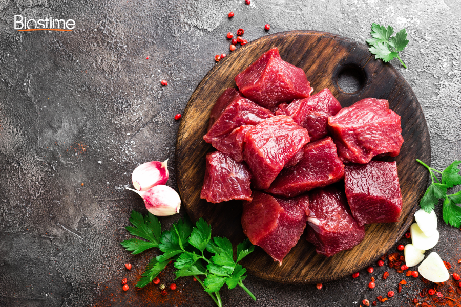 Tổng hợp 10 loại thực phẩm bổ sung vitamin B2 tốt cho sức khỏe 8 Có thể dùng thịt bò nướng, xào lăn hoặc nấu canh củ quả để đổi bữa