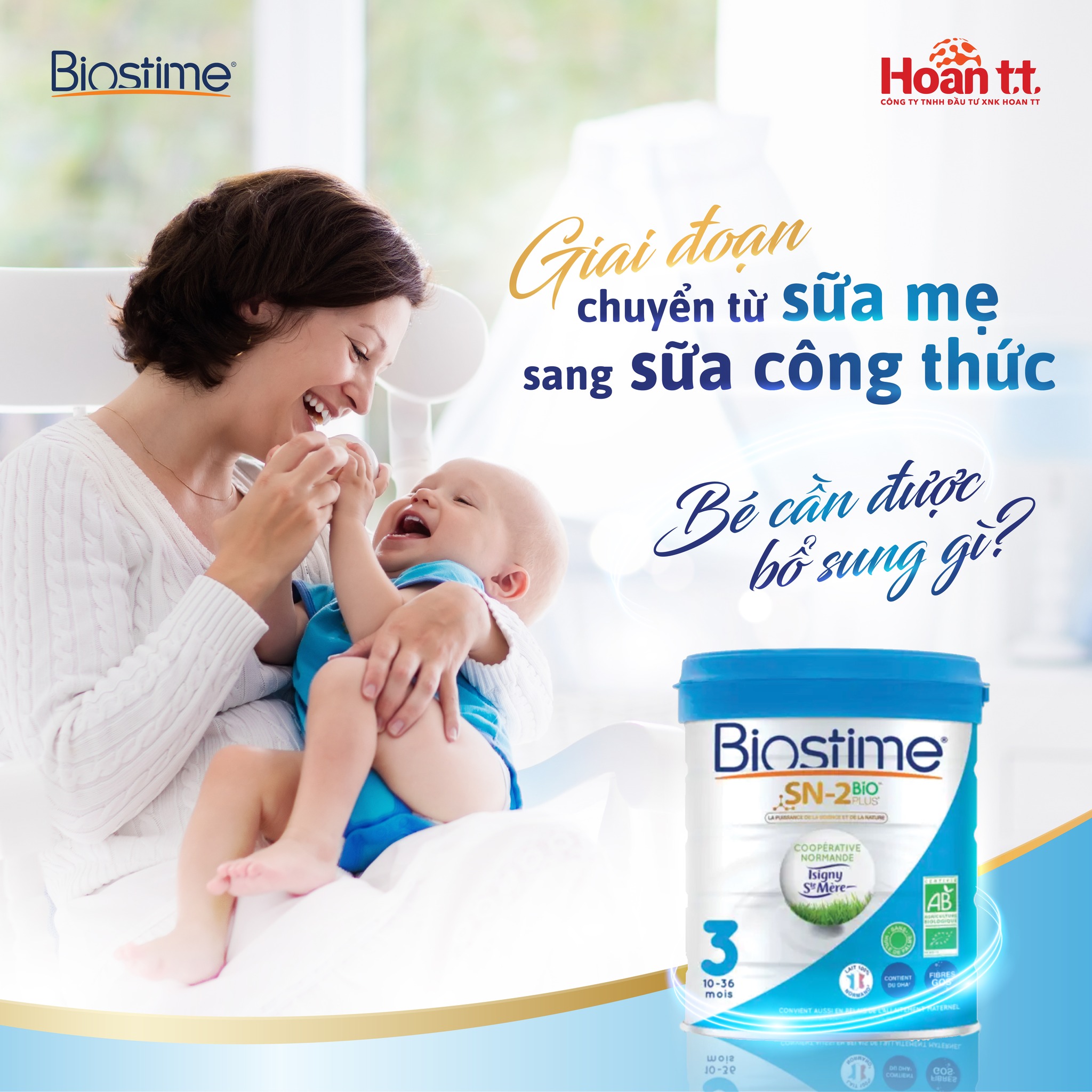 Khi bé đầy hơi, táo bón: “chuyện nhỏ” có thể hóa lớn nếu mẹ chủ quan 5 Biostime SN-2 Bio Plus Organic giúp giảm nguy cơ táo bón tuyệt đối an toàn