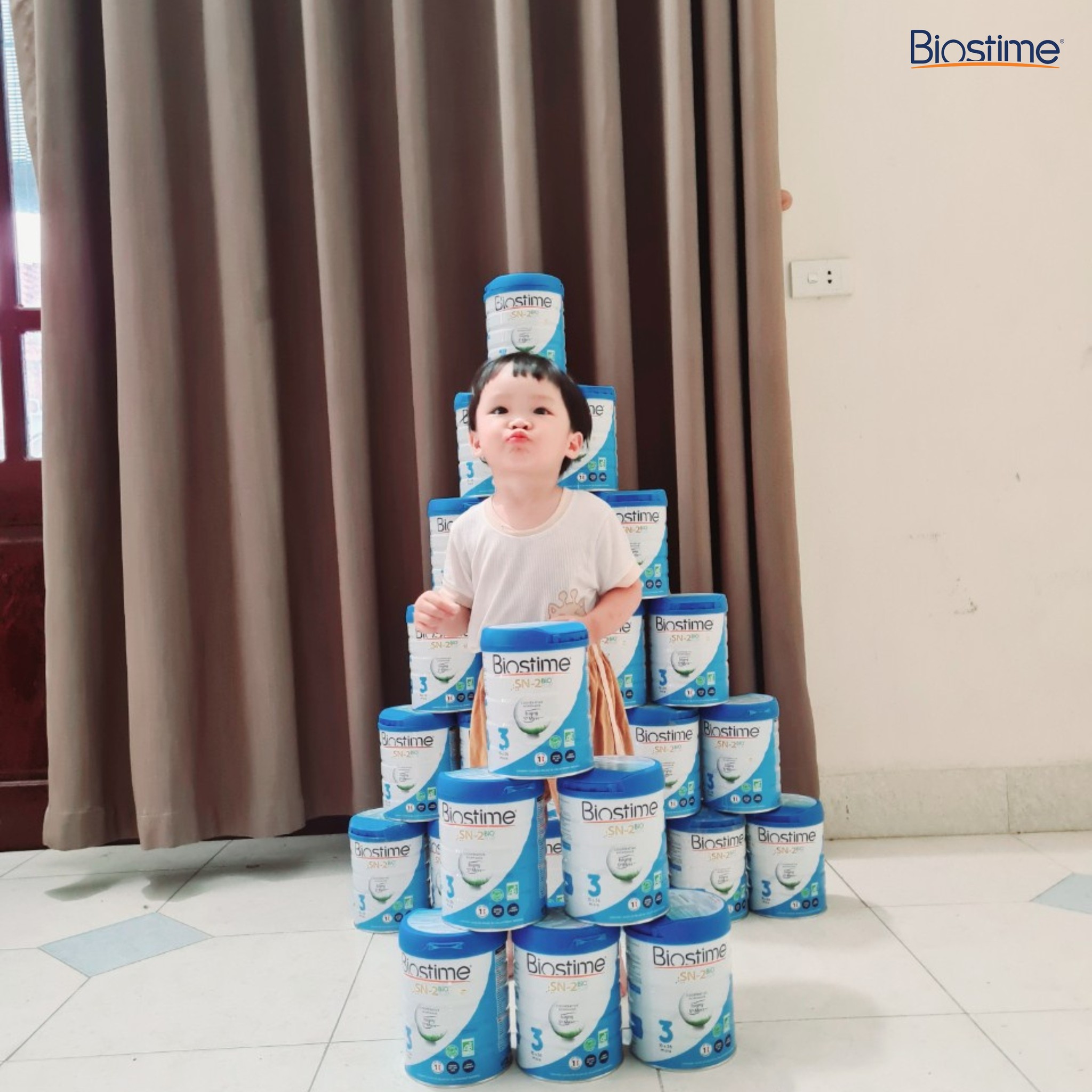 Khi con cười, mẹ biết mình đã chọn đúng – Góc nhìn từ những “fan nhí” của Biostime 5 Và khi con cười, mẹ biết mình đã chọn đúng